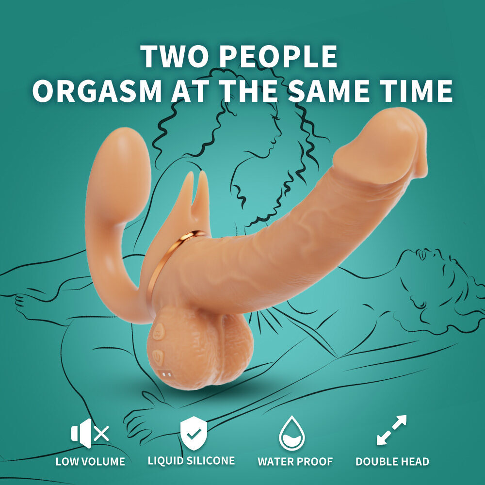 Dual Cannon Thrusting Dildo