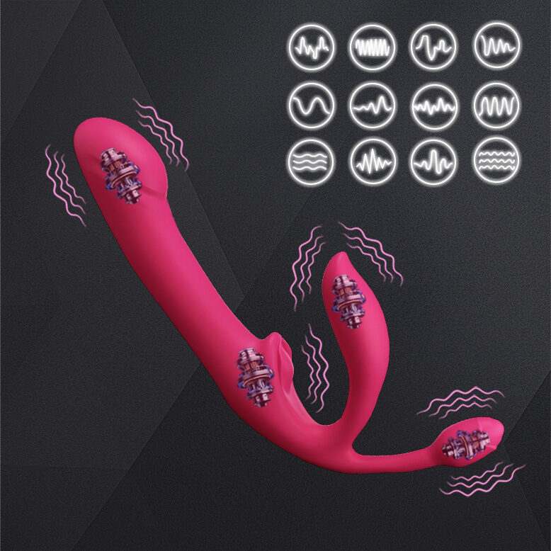 Wild Lily Triple Dildo - 16