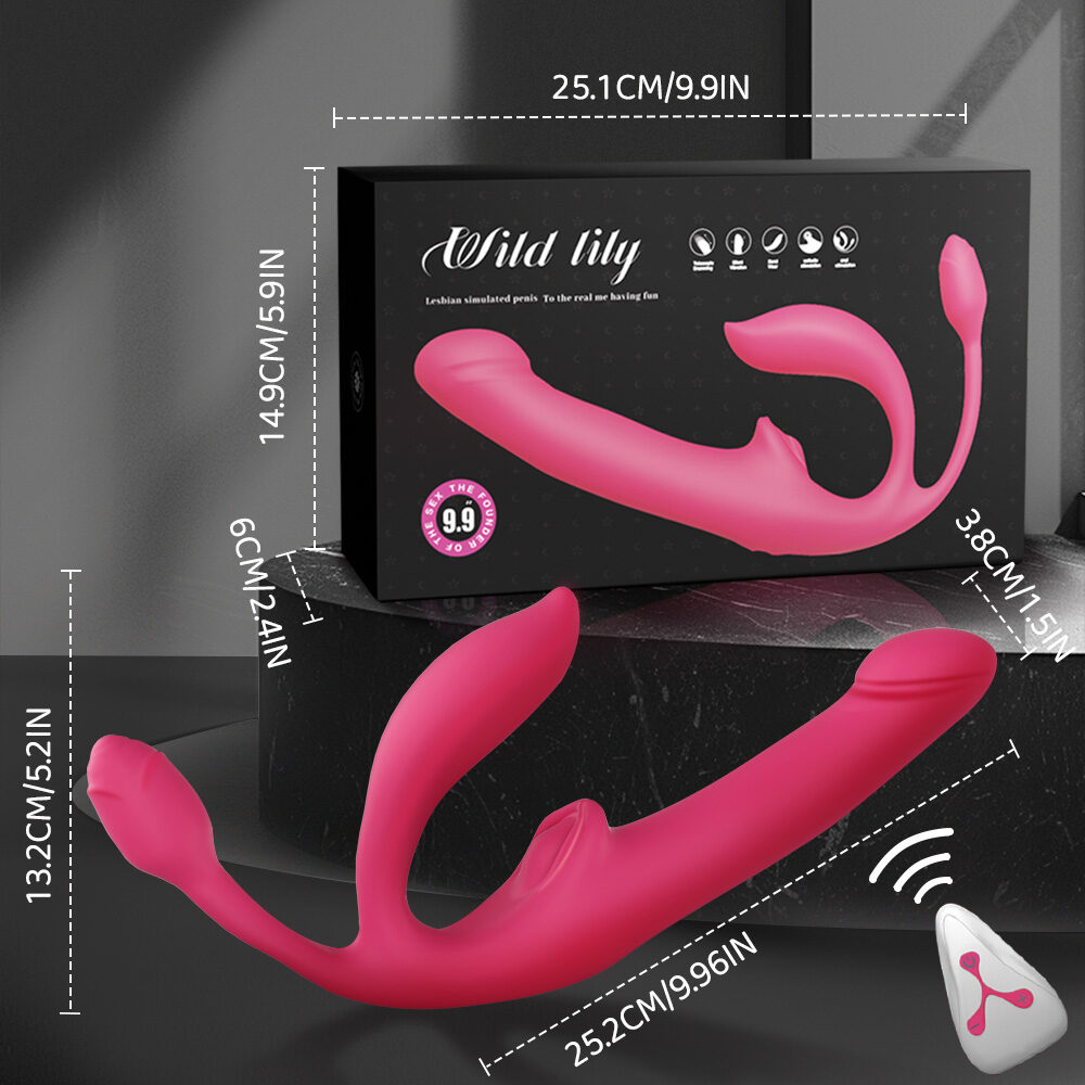 Wild Lily Triple Dildo - 18