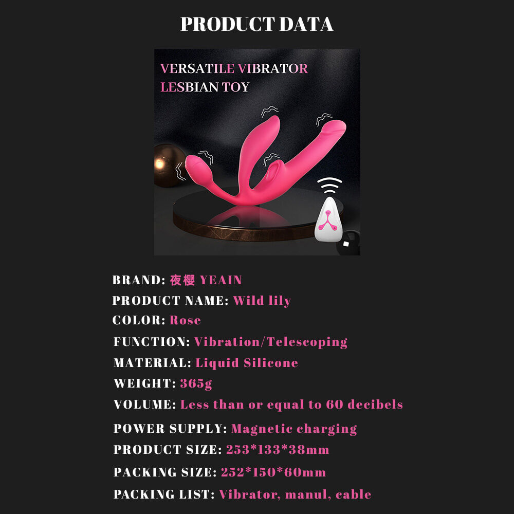 Wild Lily Triple Dildo - 20