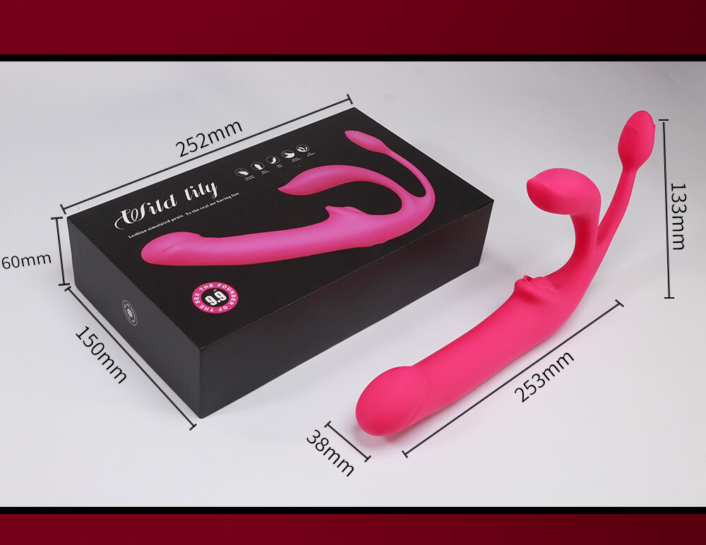 Wild Lily Triple Dildo - 57