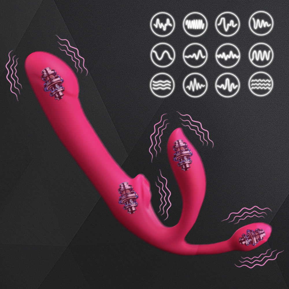 Wild Lily Triple Dildo - 60