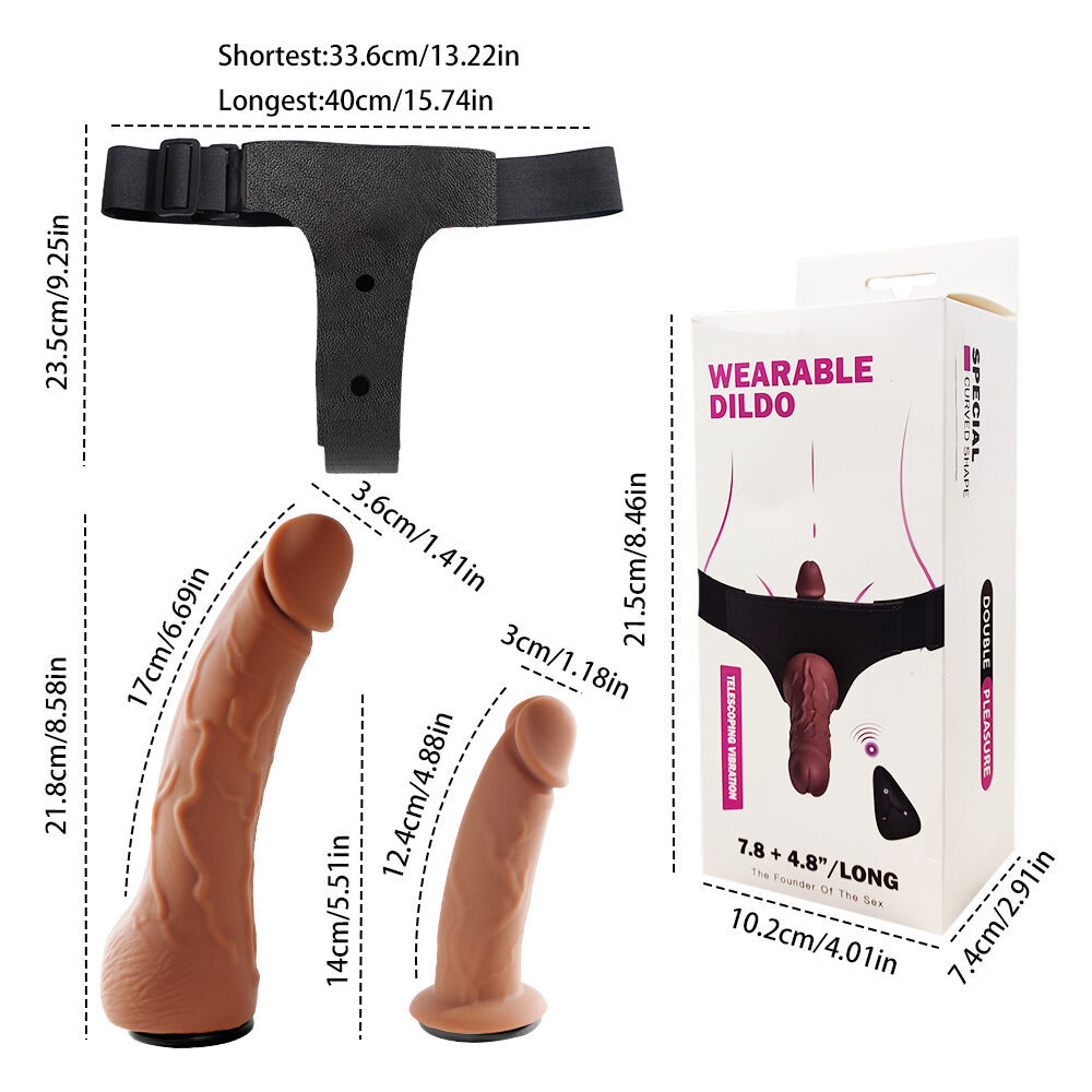 Twin Wings Strap-On - 34