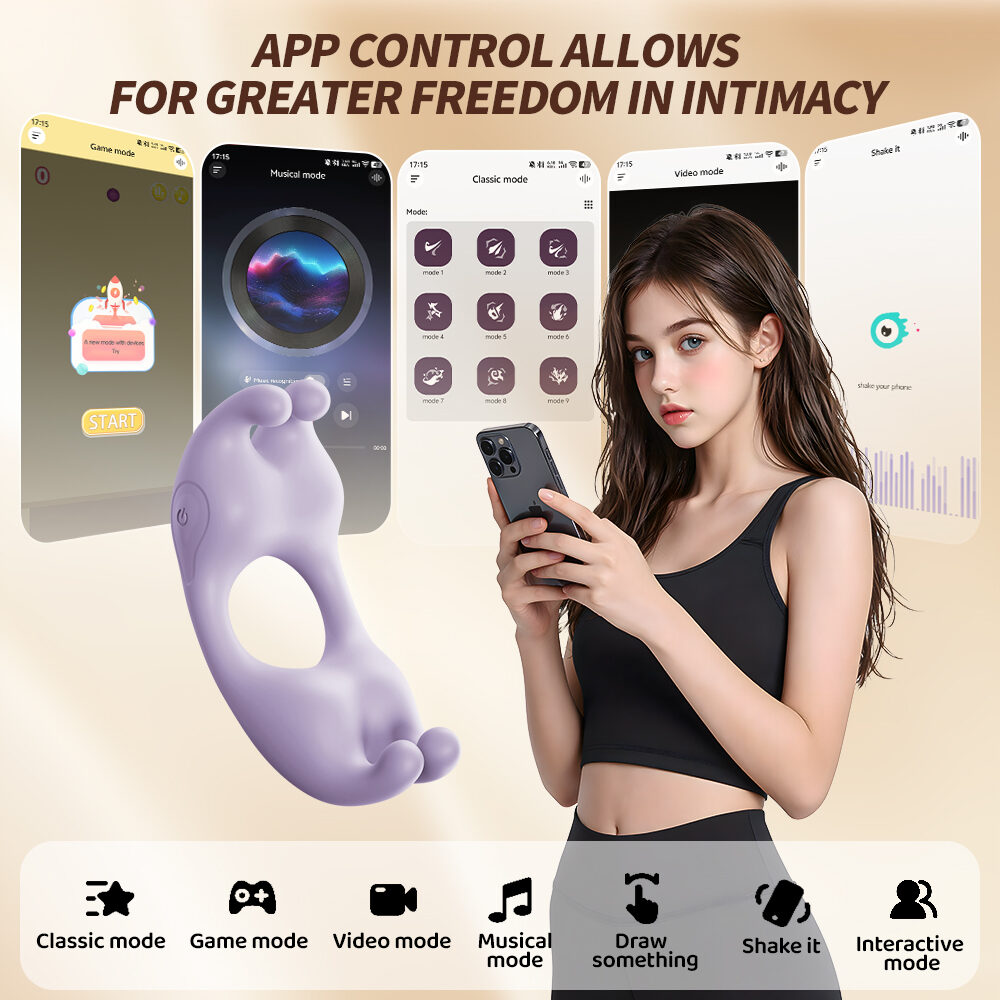 Bunny & Butterfly Cock Rings - 18