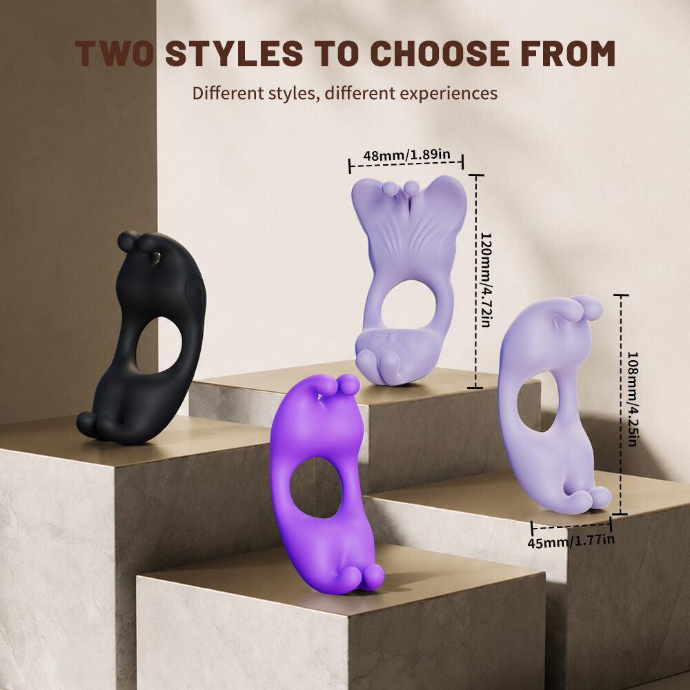 Bunny & Butterfly Cock Rings - 67