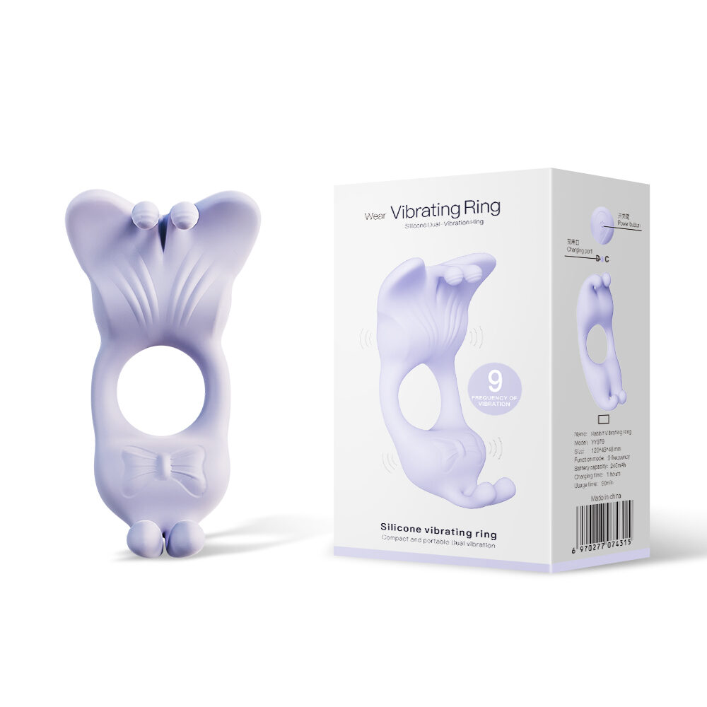 Bunny & Butterfly Cock Rings - 82