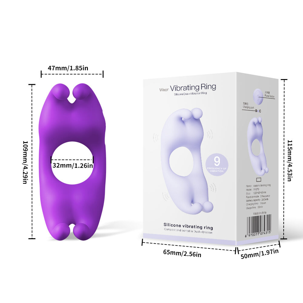 Bunny & Butterfly Cock Rings - 84