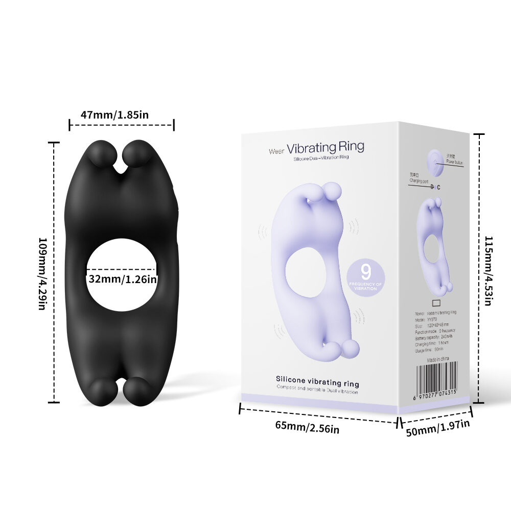 Bunny & Butterfly Cock Rings - 85